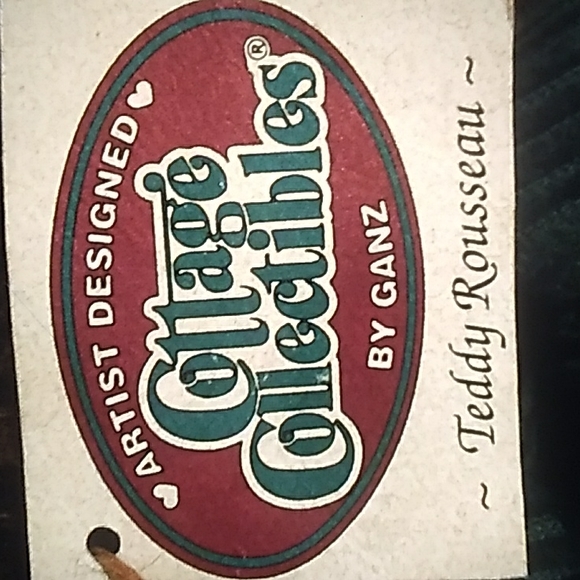 VINTAGE TEDDY ROUSSEAU  GANZ  Teddy Bear 🧸 PLUSH - Picture 3 of 16